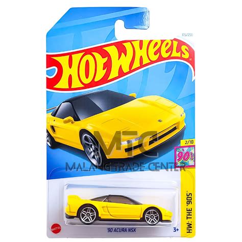 Hot Wheels Acura Nsx Yellow K Shopee Malaysia