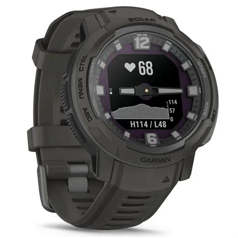 pametni sat garmin instinct crossover solar black graphite svijet