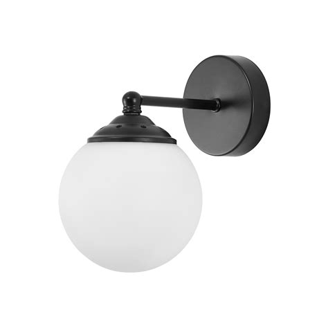 LAMPA ŚCIENNA KINKIET NOWOCZESNY CZARNY FINO W1 Lumina Deco