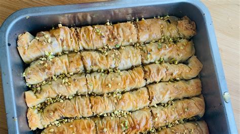 Vidéo BAKLAWA PATE FILO FACILE aux amandes recette facile baklava