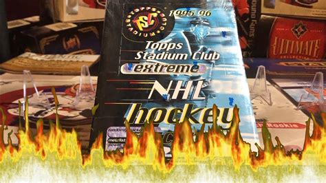 Topps Stadium Club Extreme Hockey Card Opening Surprise Finds