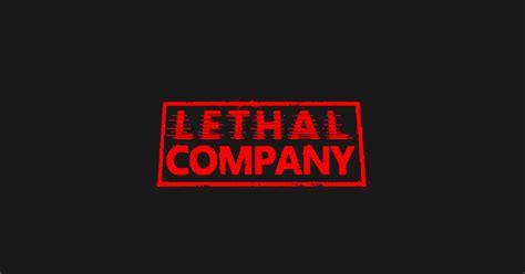 Lethal Company Logo - Texturized - Lethal Company - T-Shirt | TeePublic