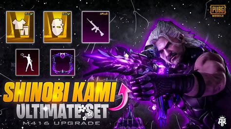 Shinobi Kami Ultimate Set Coming Soon 🥵♥️ M416 Upgrade Pubg Mobile