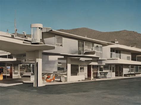 A Midcentury Modern Motel In Reno Nevada 1 9 6 7 Stable Diffusion