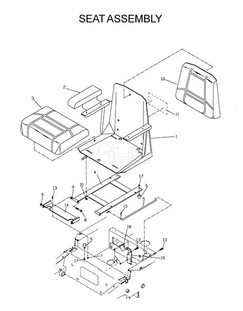 Husqvarna Zthe Seat Ghs