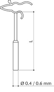 Clip Piston Wengen Titanium Stapes Prosthesis Clip Attachment For