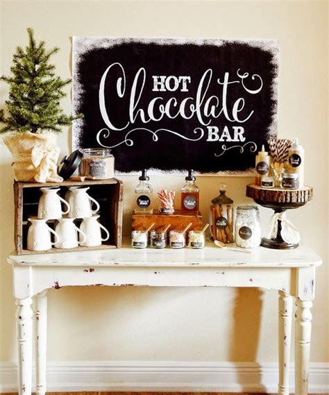 How To Make Your Own Hot Chocolate Bar Christmas Hot Chocolate Bar