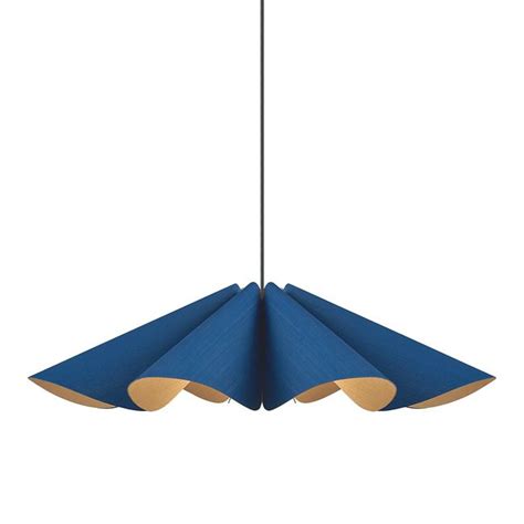 Delfina Large Pendant By Wep By Bruck Lighting Wepdel80bluash