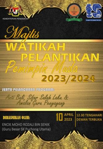 Buku Program Watikah Pelantikan 2023 Petang EDITED Sharminisalim78