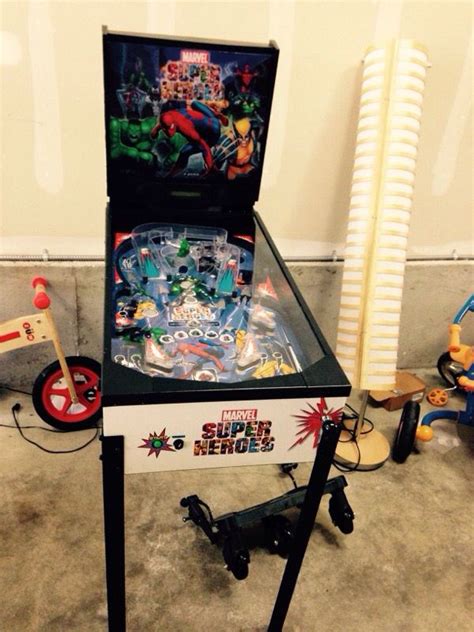 Zizzle Marvel Super Heroes Pinball Machine For Sale In Renton Wa