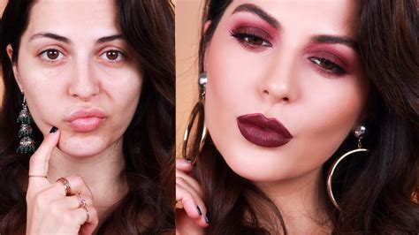 NYE All Matte Cranberry Makeup Tutorial YouTube