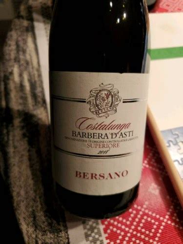 Bersano Costalunga Barbera D Asti Superiore Vivino Us