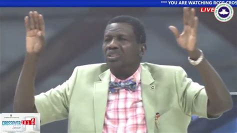 Pastor E A Adeboye Sermon Rccg Crossover Service With