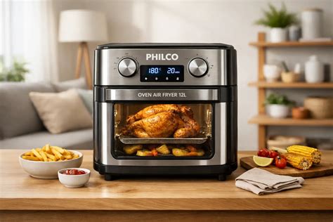 Air Fryer Forno Qual A Melhor - Melhor Air Fryer Philco Oven 12L com Função Forno