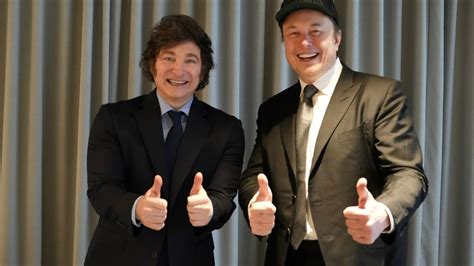 En fotos cómo fue el nuevo encuentro entre Javier Milei y Elon Musk