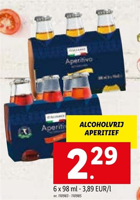 Italiamo Alcoholvrij Aperitief X Ml Nr Promotie