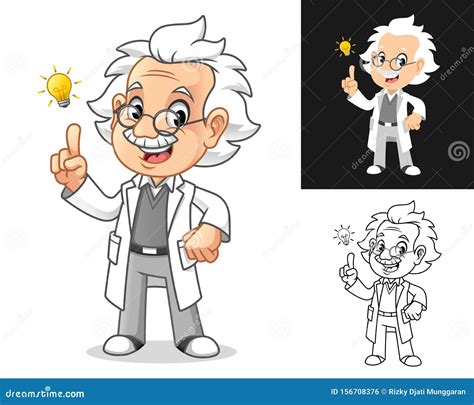 Professor With Glasses Sticking Tongue Out And Gesturing Loser Cartoon Vector Cartoondealer