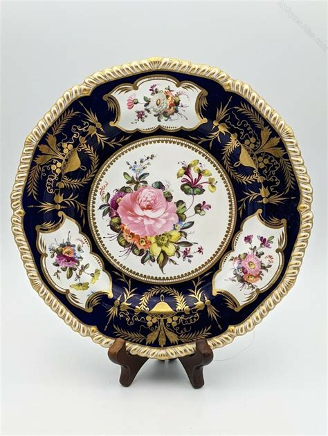 Antiques Atlas Victorian Royal Crown Derby Cabinet Plate 1900