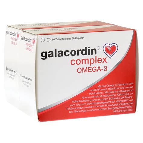 GALACORDIN complex Omega 3 Tabletten 120 Stück medpex