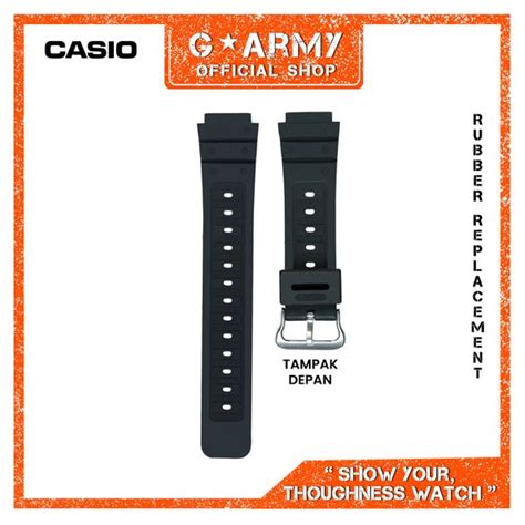 Jual Tali Karet Rubber Strap Original Casio Ae W Ae W W H W