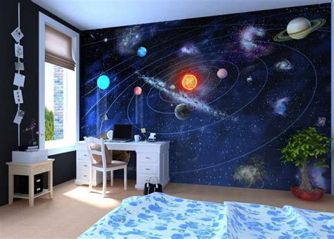 50 Space Themed Bedroom Ideas For Kids And Adults