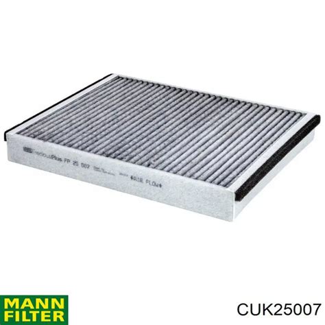 CUK25007 MANN-FILTER filtro habitáculo