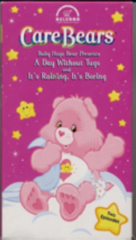 Care Bears #8: Baby Hugs Bear Presents - A Day Without Tugs and It's Raining Vhs - VHS Tapes