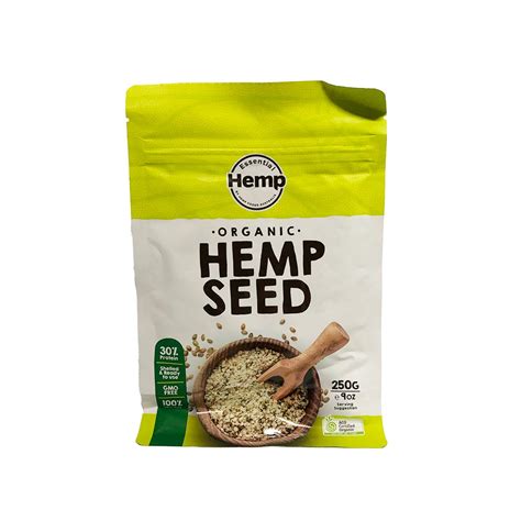 Organic Hemp Seeds 250g - Biviano & Sons