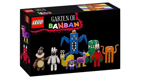 New Lego Garten Of Banban Sets Garten Of Banban Bosses And Monsters