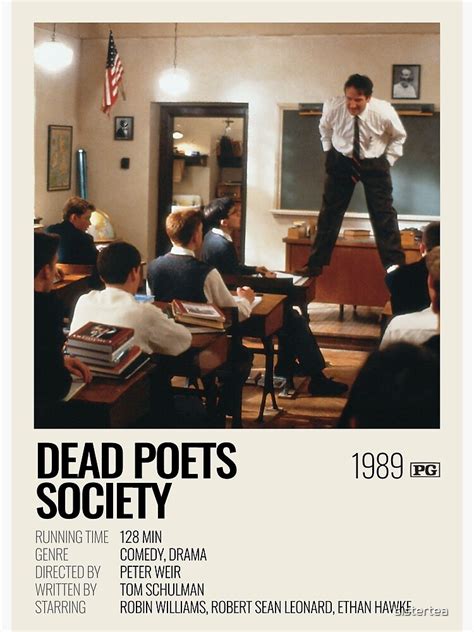 Dead Poets Society (1989) movie poster Premium Matte Vertical Poster ...