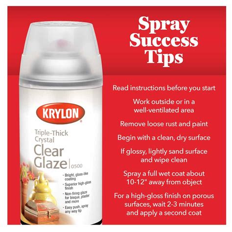 Krylon Artist Triple Thick Glaze Spray 11 Oz Jerrys Artarama