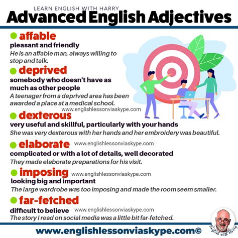 List Of Adjectives In English