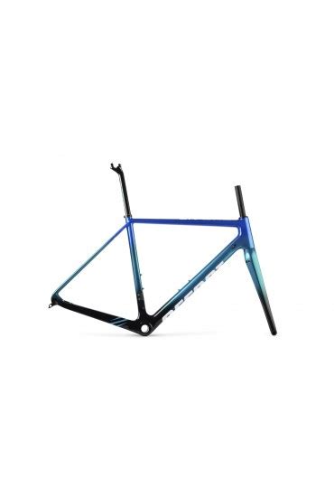 Rama przełajowa ACCENT CX ONE Carbon niebiesko zielony set S 52 cm