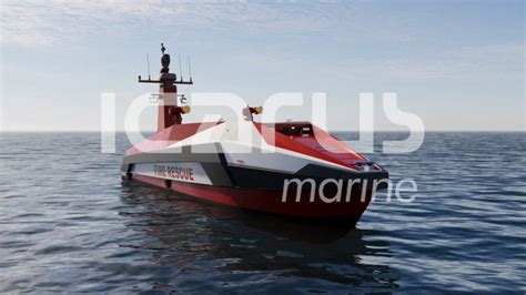 M Firefighting Usv Icarus Marine