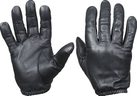 Перчатки полицейские кожаные черные Rothco Police Duty Search Gloves ...