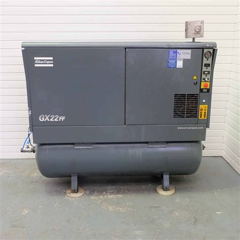 Atlas Copco Type Gx22ff Air Compressor Motor Size 22kw 30hp 111cfm