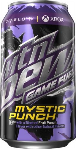 Mountain Dew Game Fuel Mystic Punch Soda Cans Pk Fl Oz