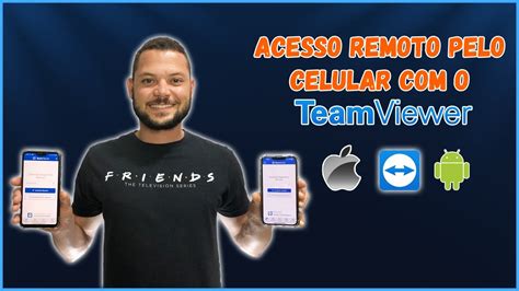 Tutorial 59 Acesso Remoto Team Viewer No Celular ANDROID E IOS