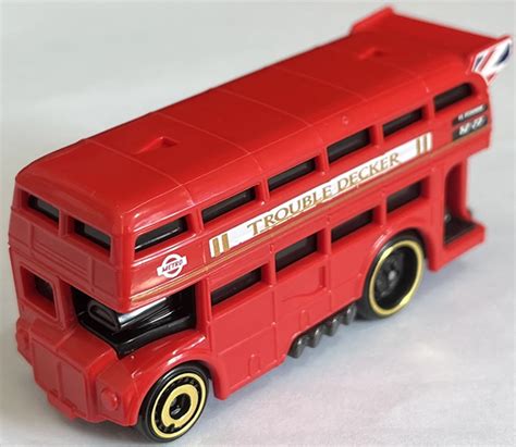 Red Tall Weirdly Handsome Meet The Hot Wheels Trouble Decker Celebrating The Best In