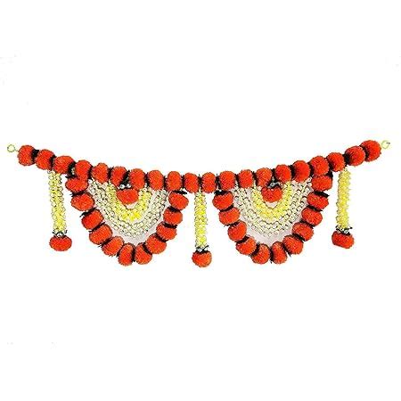 Buy Shreya Fashion Artificial Marigold Mogra Flowers Door Toran Door