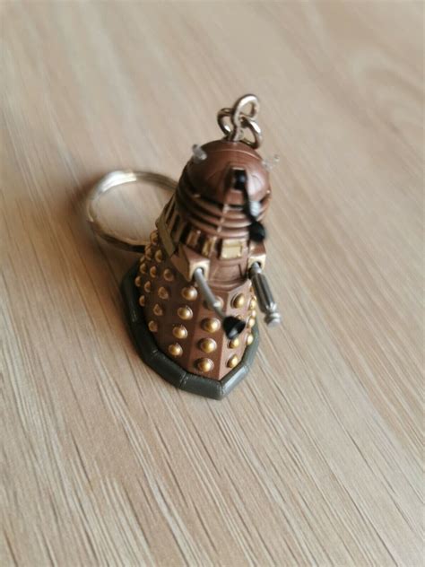 Dalek Diecast Metal Keyring Bbc Doctor Who Terry Nation 1963 Ebay