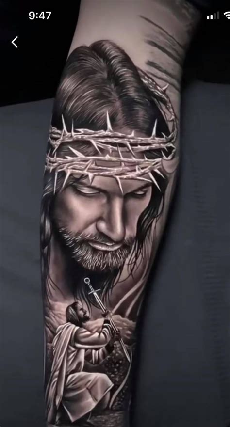 Pin By F Bio Silva On Tattoo Tattoos For Guys Christian Sleeve