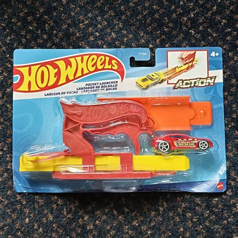 Hot Wheels Track Pocket Launcher Set Lazada Indonesia