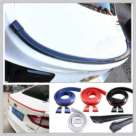 Car Auto Rubber Tail Rear Spoiler Wing For Renault Eolab Twizy Twin Z