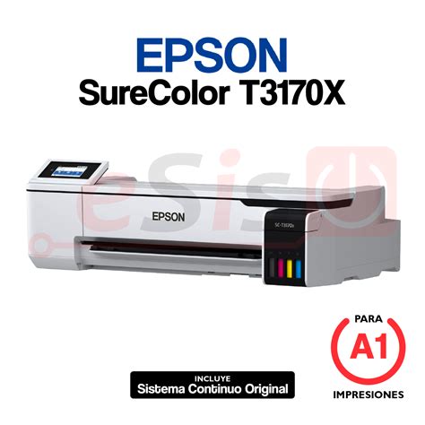 Plotter Epson Surecolor T X Sistema Continuo Original Esis