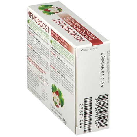 Memoboost Ginkgo Bacopa 30 Pc S Redcare Pharmacie