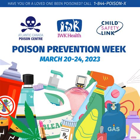 Poison Prevention Week 2023 Safe Storage Safe Environment Iwk Health Centre Your Iwk News