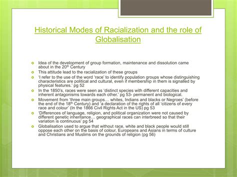 Race And Cultural Representation Ppt