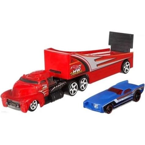 Buy Hot Wheels Rock N Race Super Rigs Transporter Vehicle With Scale Car Years Age