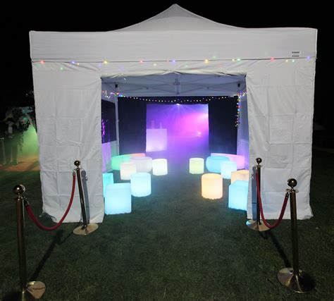 Pop Up Nightclub Party Tent 4m X 4m Bouncy Castle Hire Disco Domes